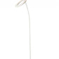 73" White LED Torchiere Floor Lamp With White