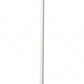 73" White LED Torchiere Floor Lamp With White
