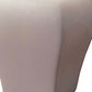 13" White Ceramic Bedside Table Lamp With Off-White Shade