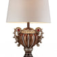 Tall Bronze Urn Shaped Table Lamp