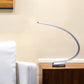 16" Silver Metal Desk Led Table Lamp