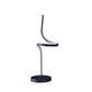 22" Black Bedside Led Table Lamp