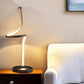 22" Black Bedside Led Table Lamp