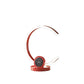 13" Red Contempo C Shape LED  with USB Desk or Table Lamp