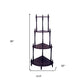 15" Four Shelves Wall-Mounted Shelving Unit