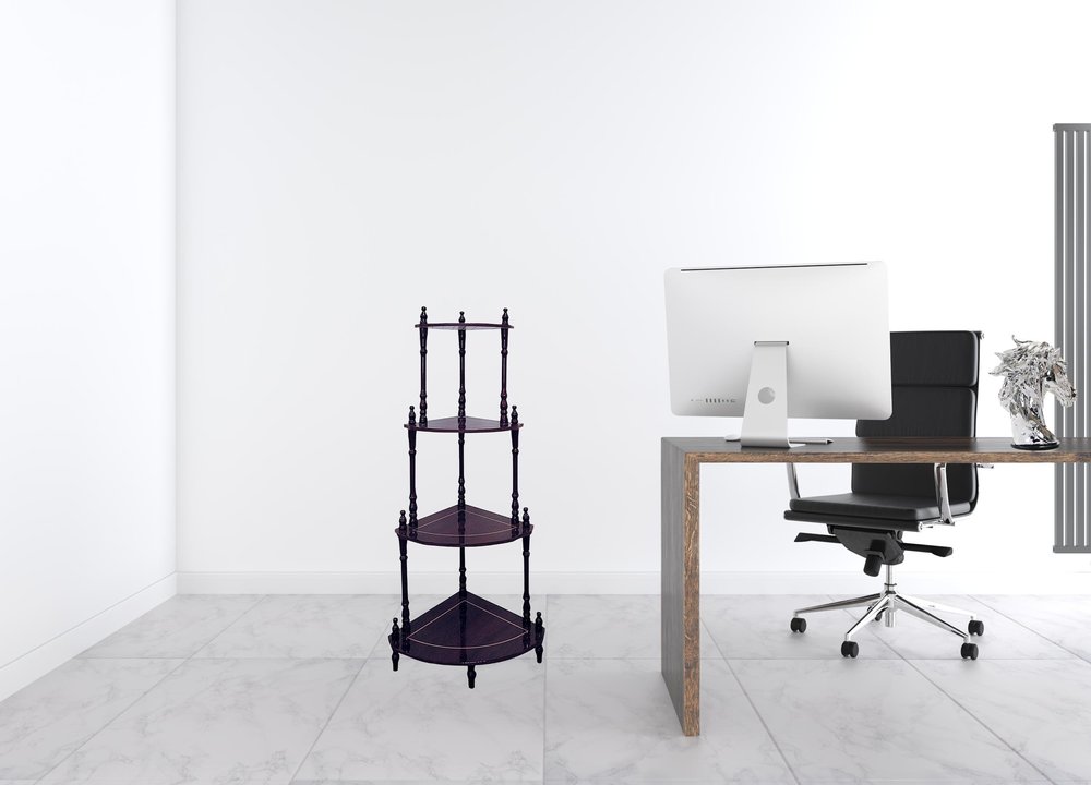 15" Four Shelves Wall-Mounted Shelving Unit