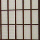 70" Brown Heavy Duty Rice Paper Folding Three Panel Screen Room Divider