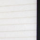 70" Black And White Heavy Duty Rice Paper Folding Three Panel Screen Room Divider