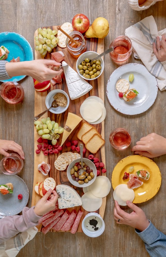 35" Artisan Organic Natural Wood Anti Bacterial Cutting Board