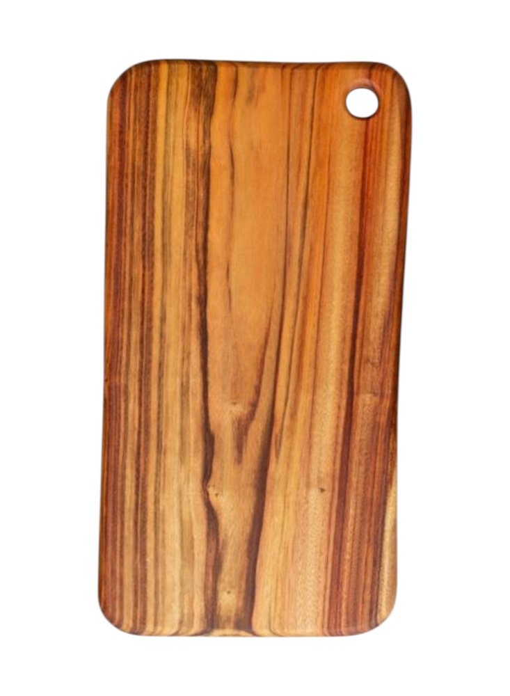 Natural Rounded Rectangle Anti-Bacterial Cutting Board