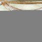 9" Bronze Gold And Light Green Resin Floral Scroll Jewelry Box With Gemstones and Crystals