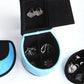 9" Red And Black Leopard Print Velvet High Heel Jewelry Box