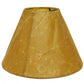 16" Brown Slanted Empire Crinkle Oil Paper Lampshade