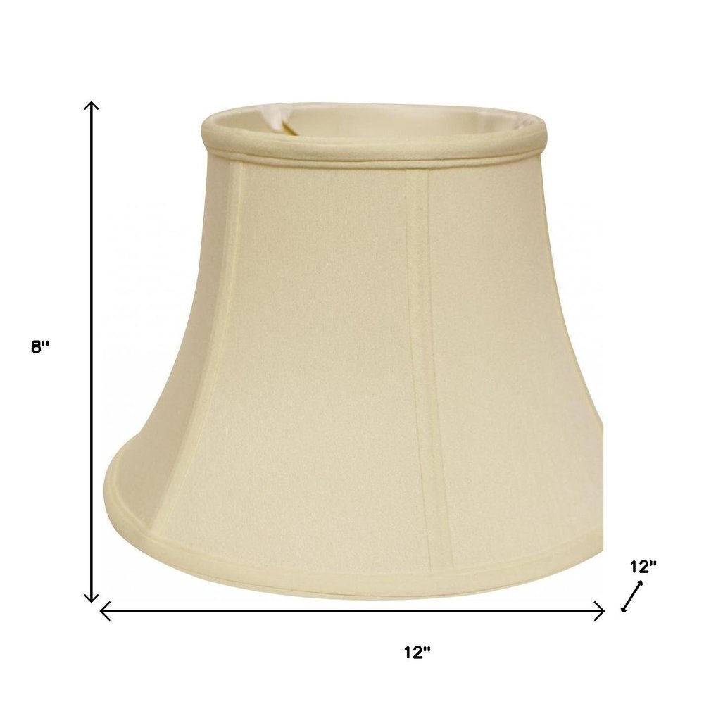 Ivory No Slub Innsbruck Drum Lamp Shade