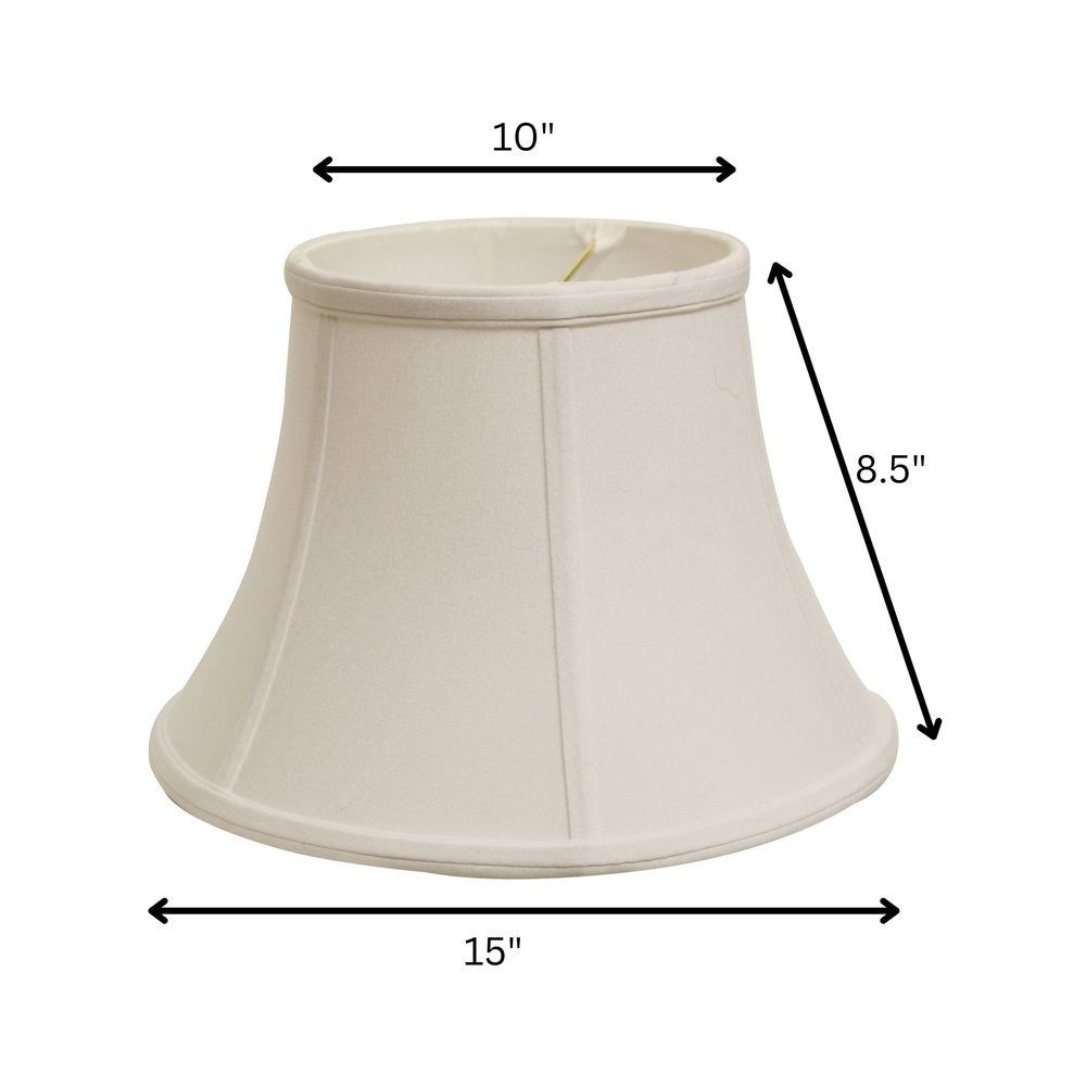 Snow No Slub Innsbruck Drum Lamp Shade