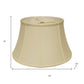 Ivory No Slub Innsbruck Drum Lamp Shade