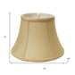 Tan No Slub Innsbruck Drum Lamp Shade