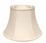 White Monay Shantung Silk Drum Lamp Shade