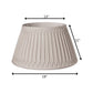 19" Ivory Drum Monay Shantung Lampshade