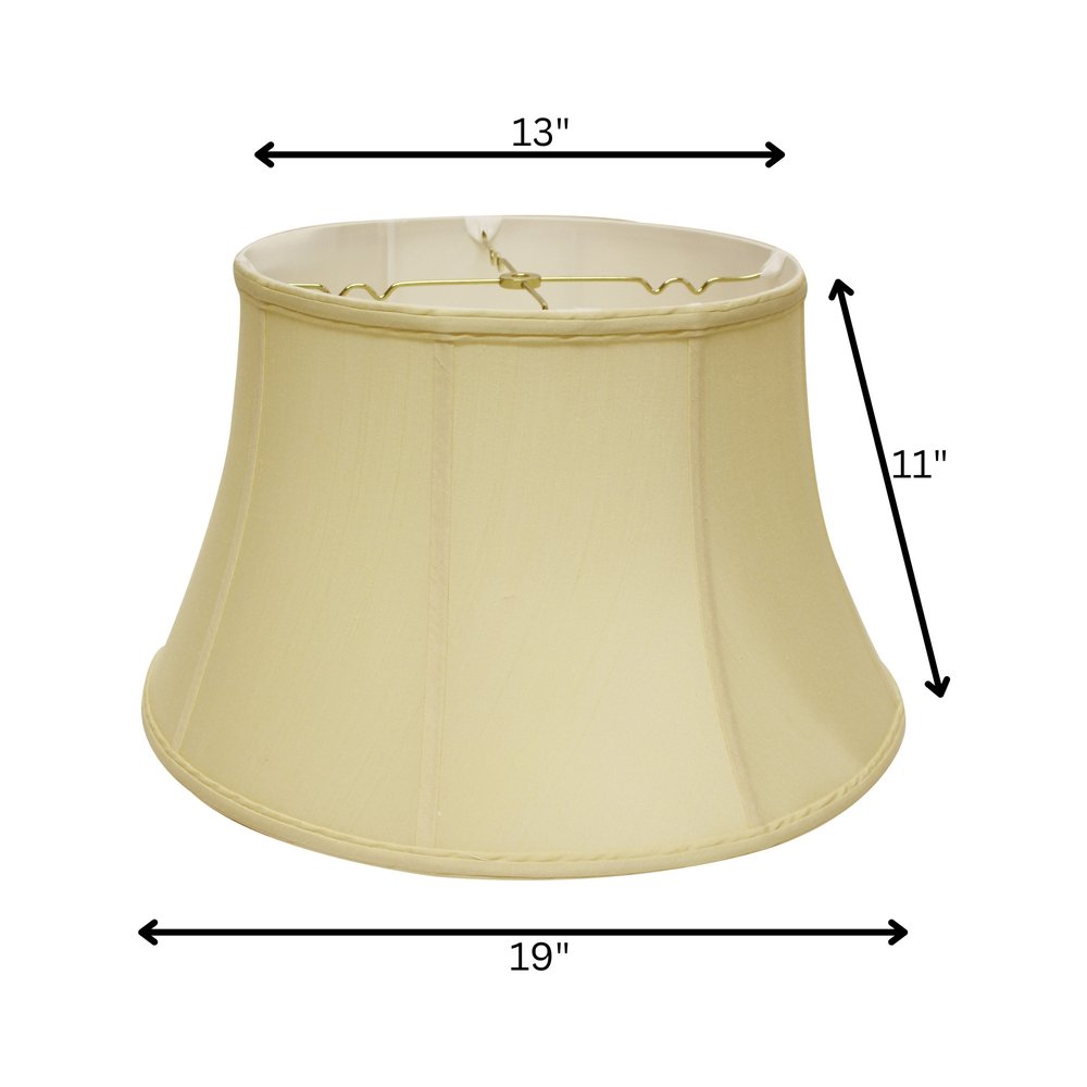 Tan Linen Drum Lamp Shade