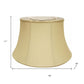 Tan Linen Drum Lamp Shade