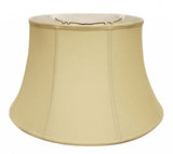 Tan Linen Drum Lamp Shade