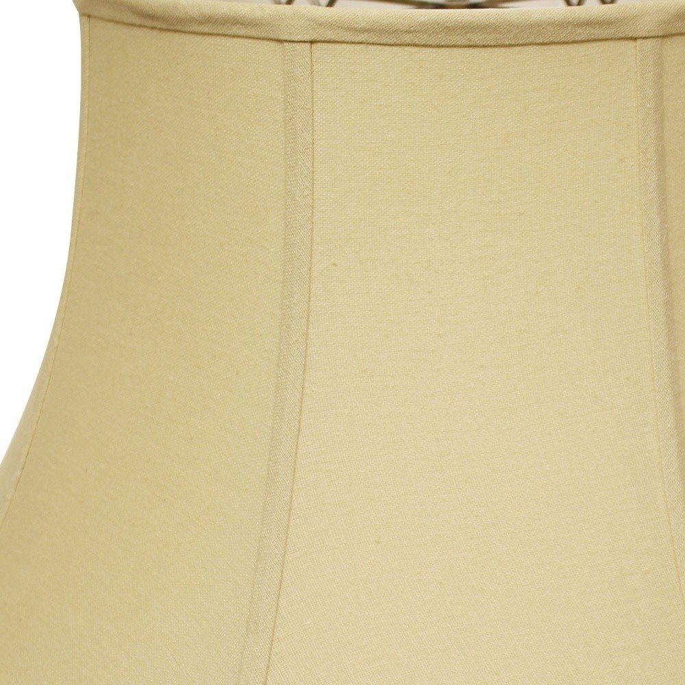 Tan Linen Drum Lamp Shade