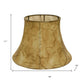 Brown Parchment Drum Lamp Shade