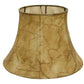 Brown Parchment Drum Lamp Shade