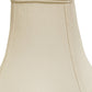 White Monay Shantung Silk Square Lamp Shade