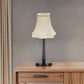 White Monay Shantung Silk Square Lamp Shade