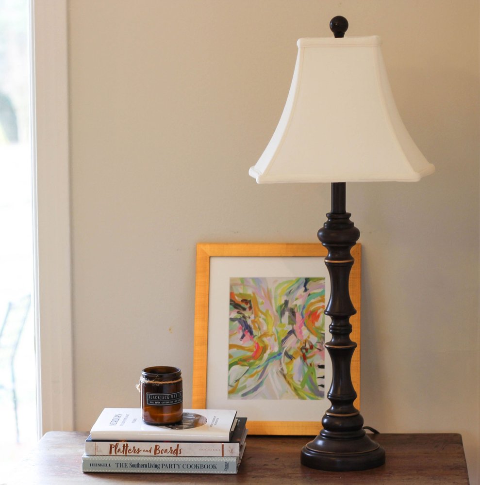 White Monay Shantung Silk Square Lamp Shade