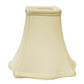 16" Ivory Premium Square No Slub Lampshade
