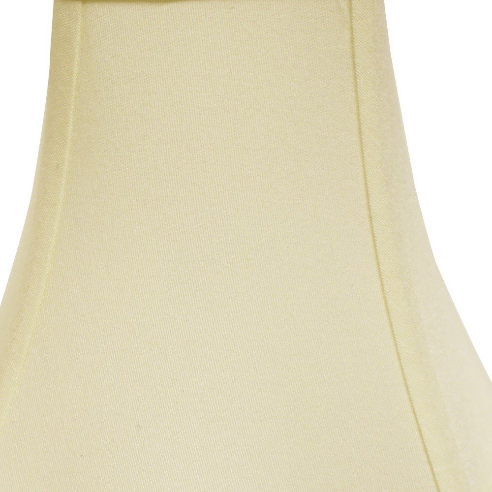 18" Ivory Premium Square No Slub Lampshade