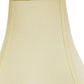 18" Ivory Premium Square No Slub Lampshade