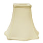 18" Ivory Premium Square No Slub Lampshade