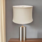 Snow Linen Drum Lamp Shade