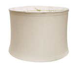 Snow Linen Drum Lamp Shade