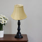 Antiqued White Monay Shantung Silk Bell Lamp Shade