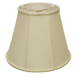 14" Ivory Slanted Empire Monay Shantung Lampshade
