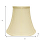 Ivory No Slub Innsbruck Bell Lamp Shade