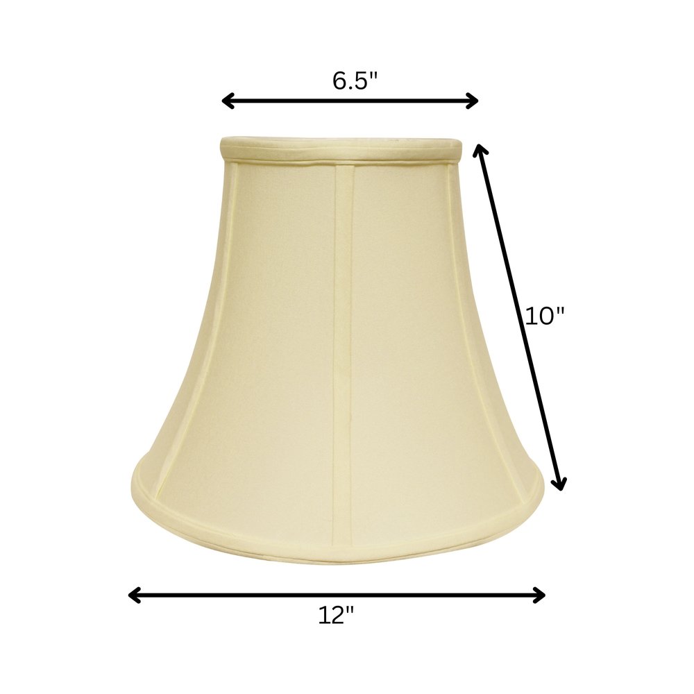 Ivory No Slub Innsbruck Bell Lamp Shade