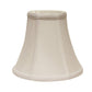 14" Snow Premium Bell No Slub Lampshade