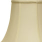 Ivory Monay Shantung Silk Bell Lamp Shade