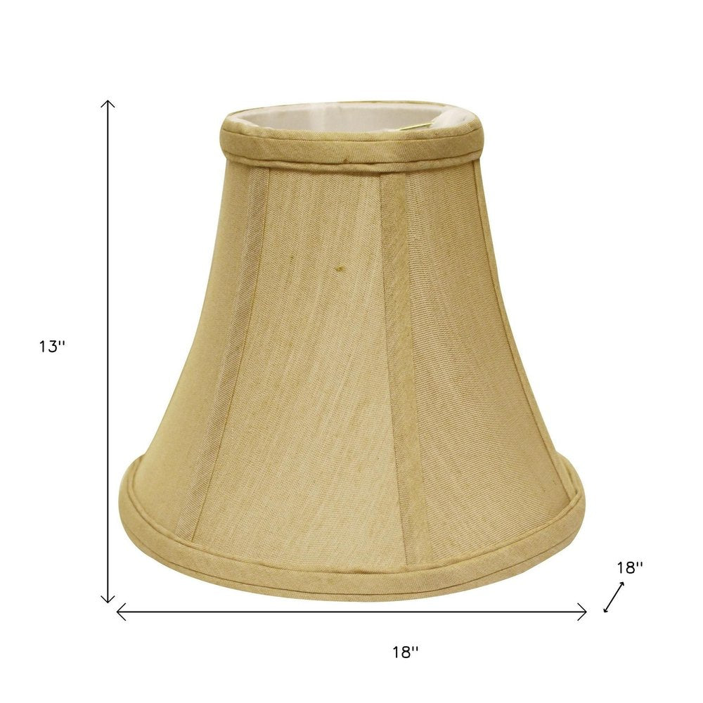 Tan No Slub Innsbruck Bell Lamp Shade