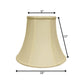 18" Ivory Premium Bell Monay Shantung Lampshade