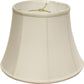 Off White Monay Shantung Silk Bell Lamp Shade