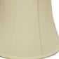Ivory Monay Shantung Silk Bell Lamp Shade