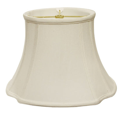 Cream Monay Shantung Silk Oval 15 Bottom