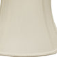 Cream Monay Shantung Silk Oval 17 Bottom